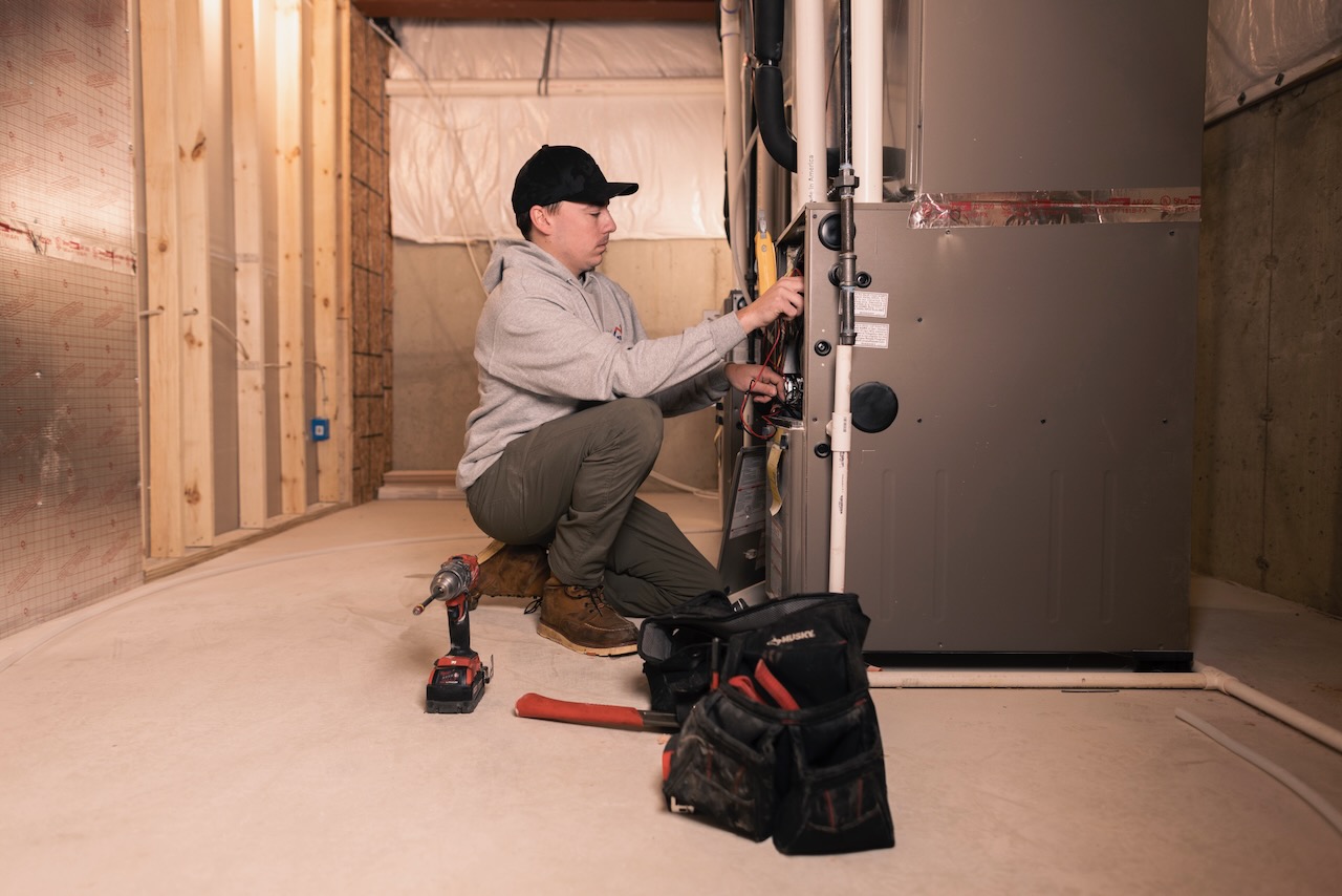 Furnace repair service by HVAC Comfort in Howell Michigan